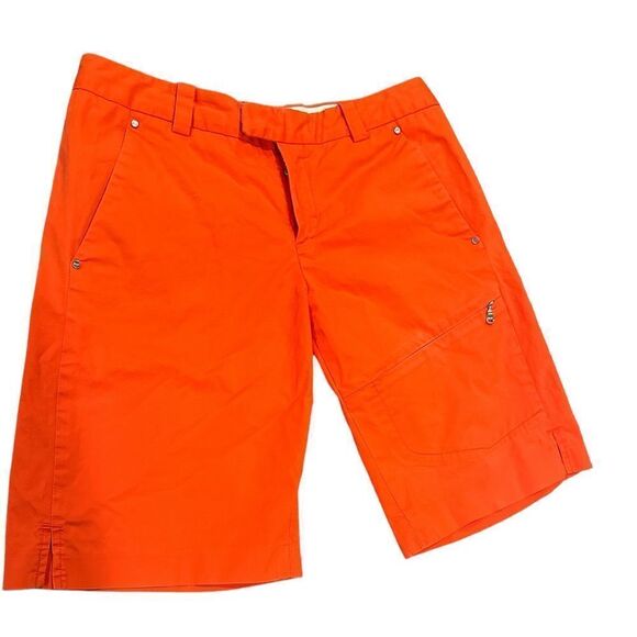 RLX Ralph Lauren Shorts Size 6 Orange Golf Shorts - Picture 1 of 6